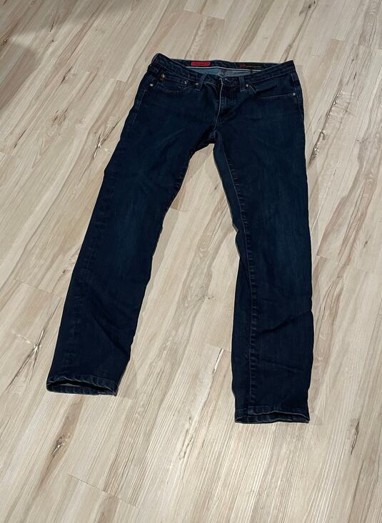 Adriano Goldschmied Denim - AG Adriano Goldschmied The Stilt Cigarette Leg Jeans Dark Wash Blue Size 29R